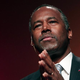 Republican Ben Carson, a retired pediatric neurosurgeon, speaks as he officially announces his candidacy for president of the United States at the Music Hall Center for the Performing Arts in Detroit May 4, 2015.
Bill Pugliano/Getty Images